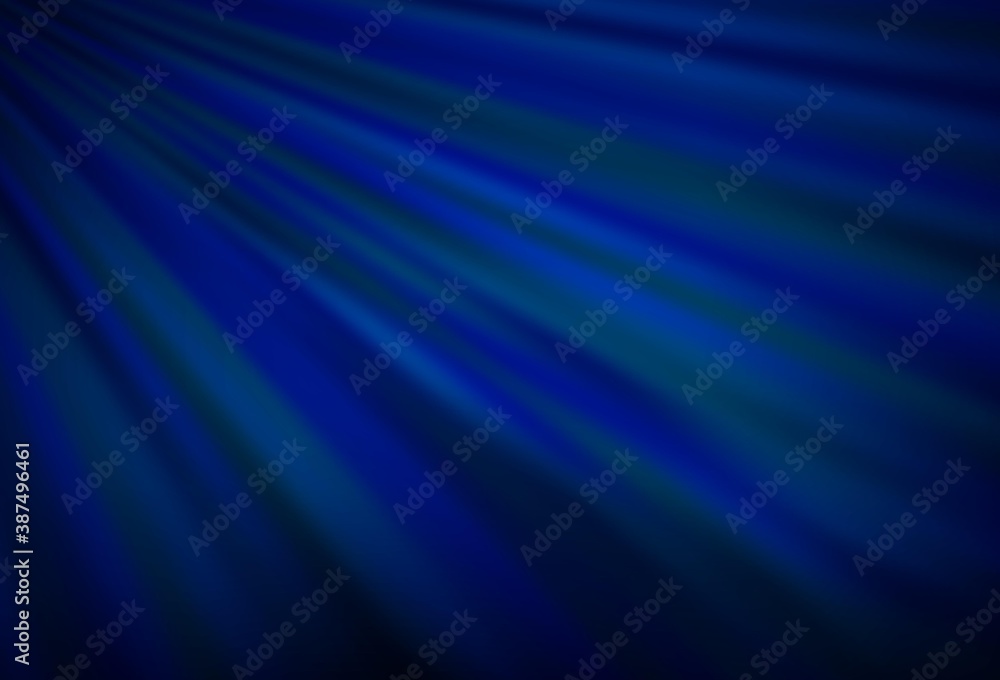 Fototapeta premium Dark BLUE vector template with repeated sticks.