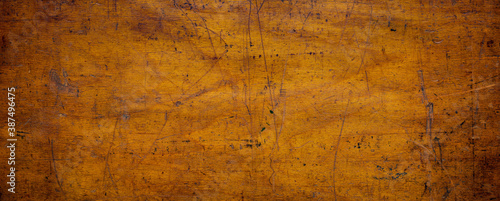 Old wood texture, old wood background.Long Old Wooden Board Grain Background. Use marks of old wood panel grain.