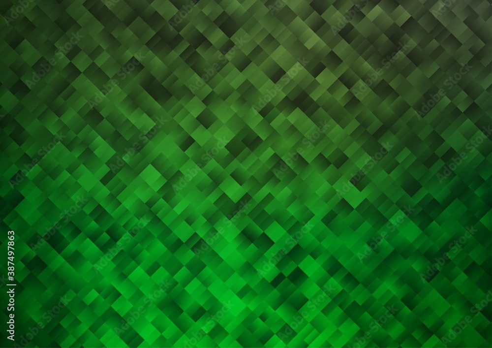 Light Green vector texture in rectangular style. Light Green vector texture in rectangular style.