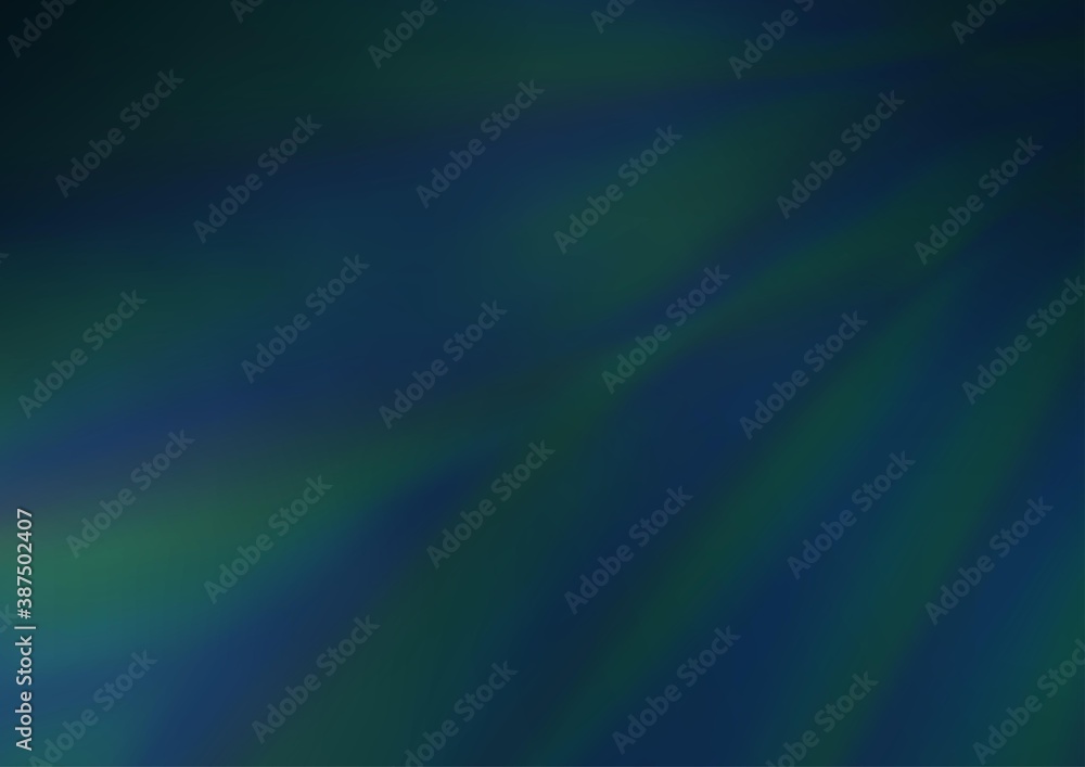 Dark BLUE vector glossy abstract background.