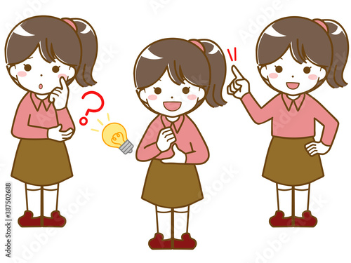 女の子の疑問と解決