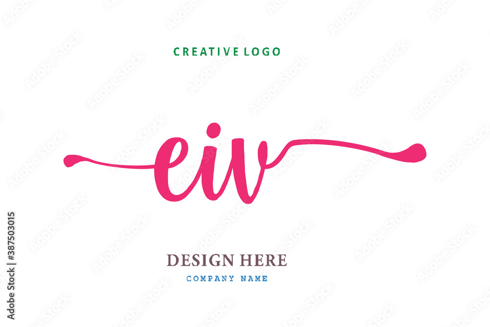 EIV font arrangement logo is simple, easy to understand and authoritative EIV font arrangement logo is simple, easy to understand and authoritative