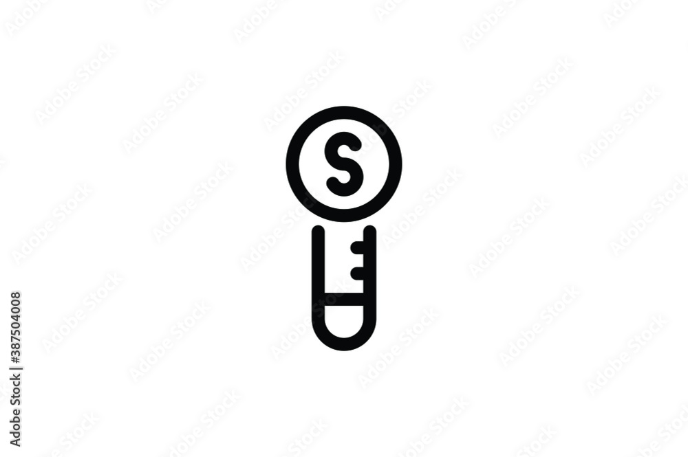 Finance Outline Icon - Money Test Finance Outline Icon - Money Test
