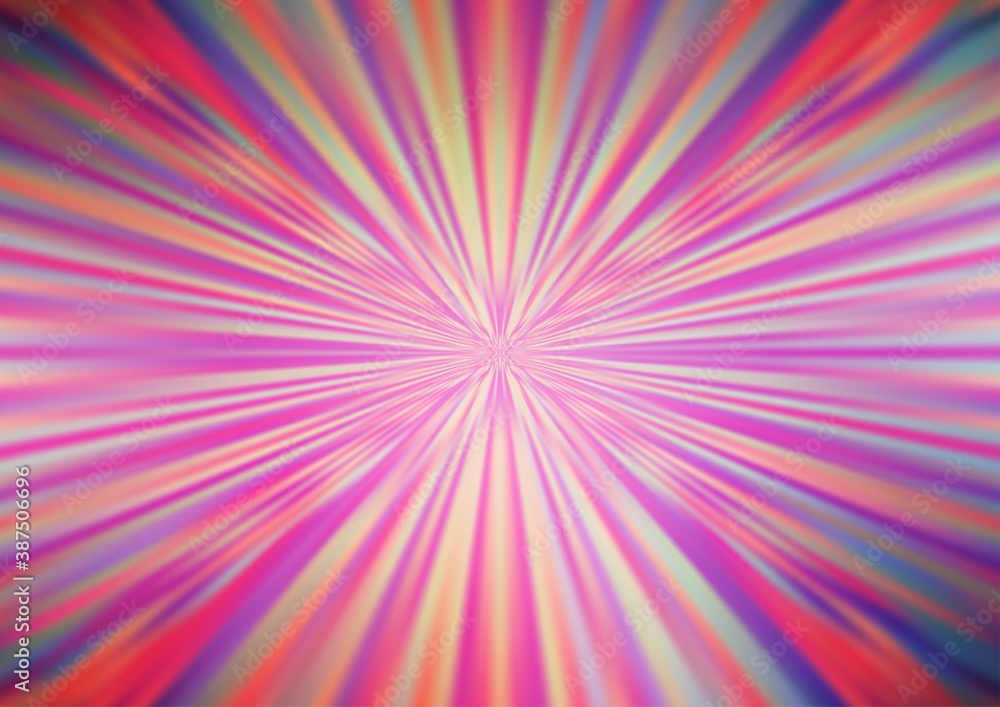 Light Pink vector abstract blurred template.