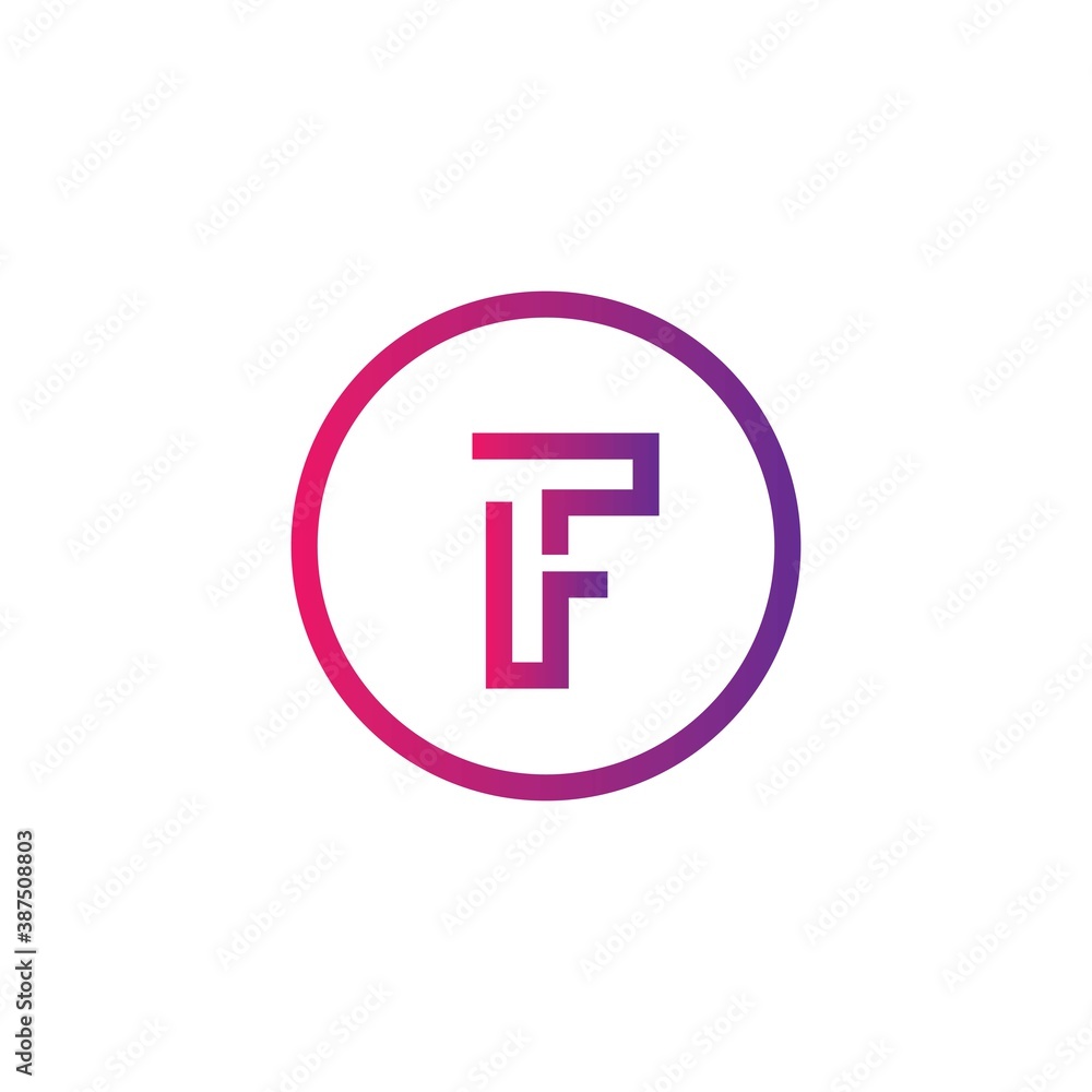 F Letter logo business