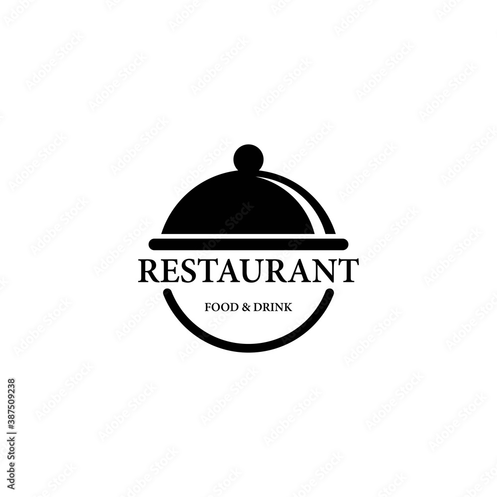 Fototapeta premium Restaurant logo template