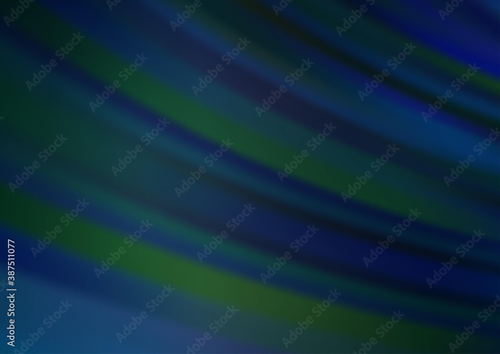 Obraz premium Dark BLUE vector template with repeated sticks.