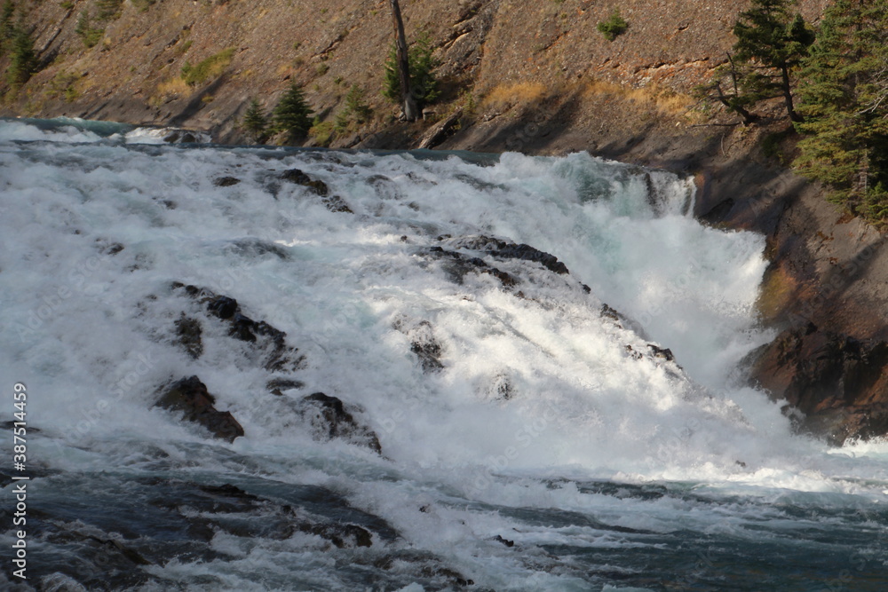 September On The Bow Falls, Banff National Park, Alberta September On The Bow Falls, Banff National Park, Alberta