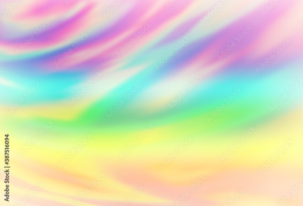 Light Multicolor, Rainbow vector colorful abstract background.
