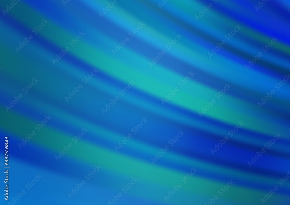 Obraz premium Light BLUE vector pattern with narrow lines.