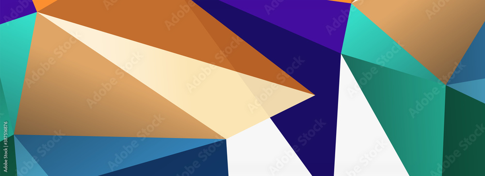 3d mosaic abstract backgrounds, low poly shape geometric design 3d mosaic abstract backgrounds, low poly shape geometric design