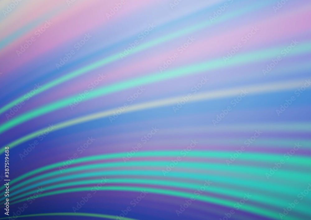 Light BLUE vector blur pattern. Light BLUE vector blur pattern.