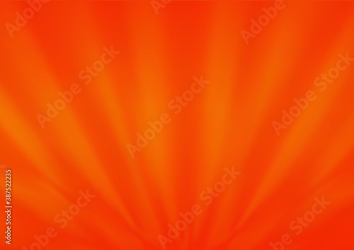 Light Orange vector bokeh and colorful pattern.