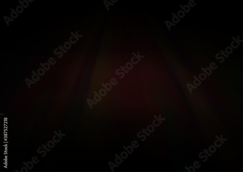 Dark Black vector abstract blurred pattern.