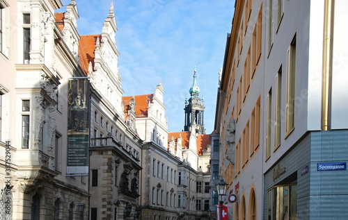 Die Altstadt von Dresden, Sachsen