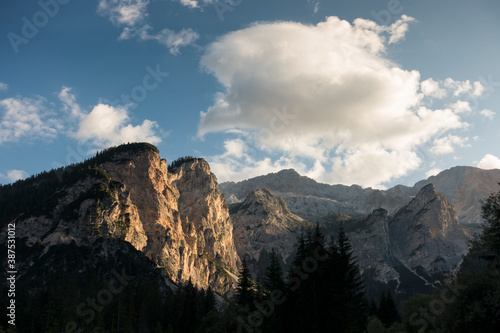 Dolomiten beim Pragser Wldsee