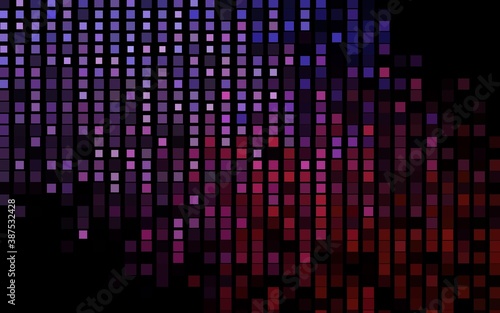 Dark Purple vector layout with lines, rectangles.