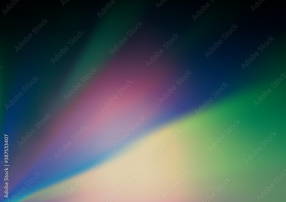 Light BLUE vector modern bokeh pattern. Light BLUE vector modern bokeh pattern.