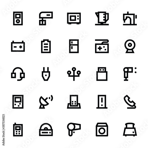 
Electronics and Devices Vector Icons 3
