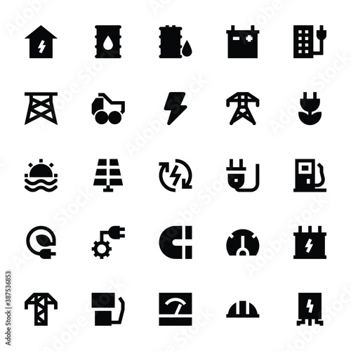 
Energy and Power Vector Icons 2
