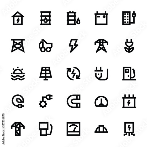 
Energy and Power Vector Icons 2
