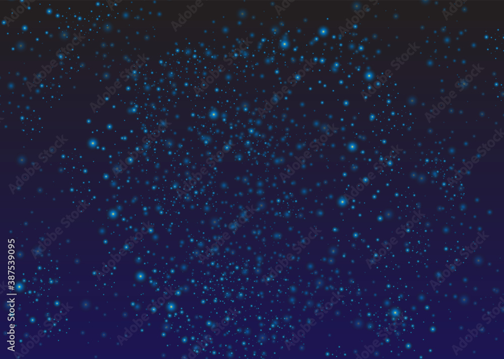 Obraz premium Space. Space background. Stars and galaxies. Night sky. Universe, black background, gradient. Vector