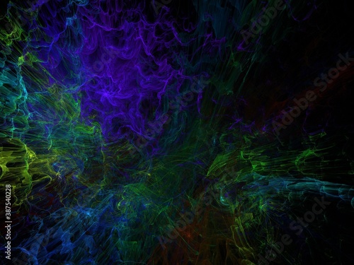 Imaginatory fractal background Image