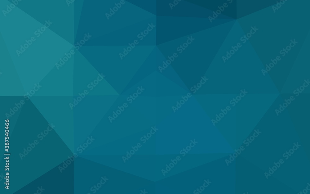 Dark BLUE vector polygonal pattern. Dark BLUE vector polygonal pattern.