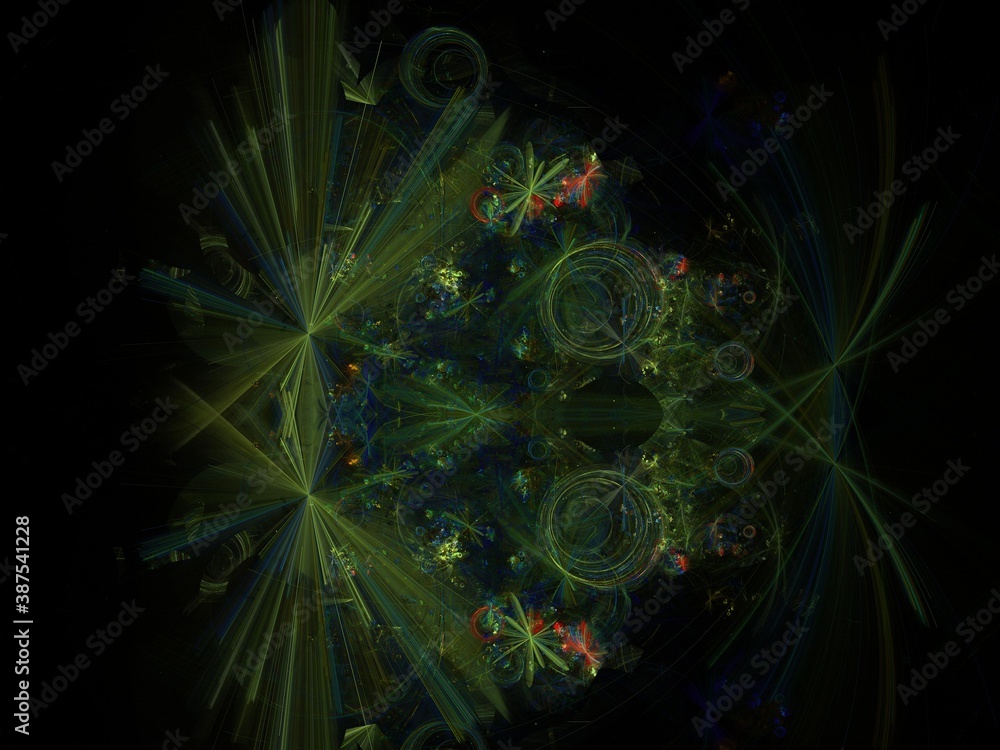 Imaginatory fractal background Image Imaginatory fractal background Image