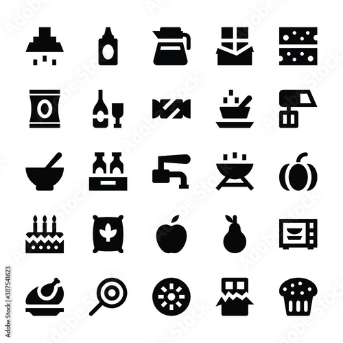 
Hotel Services Vector Icons 
