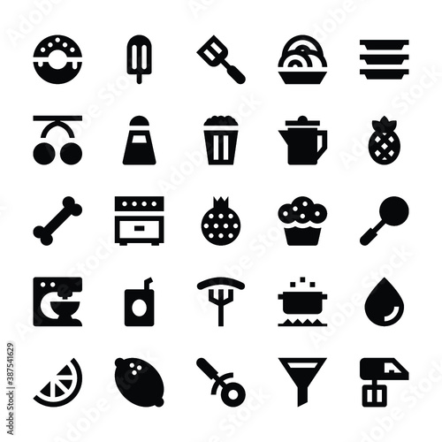 
Hotel Services Vector Icons 
