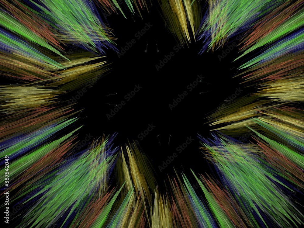 Fototapeta premium Imaginatory fractal background Image