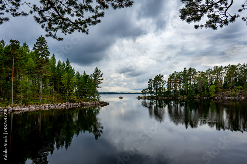 Bay in Lake Yngen, Sweden