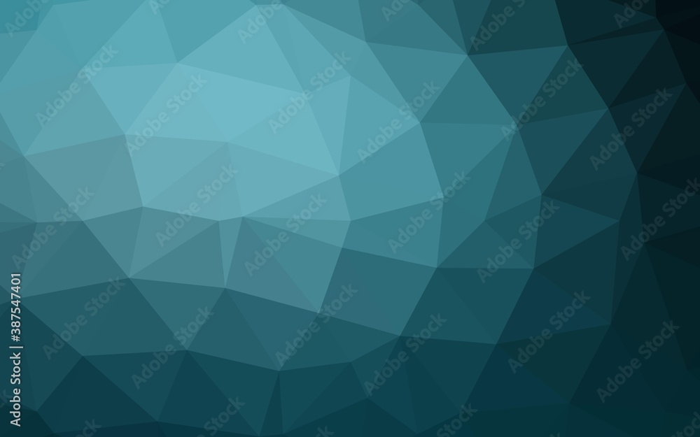 Light BLUE vector abstract mosaic background. Light BLUE vector abstract mosaic background.
