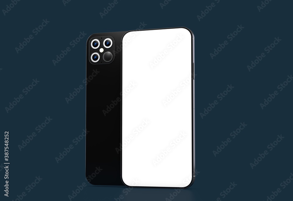 a digital smartphone device mobile phone 3d isolated a digital smartphone device mobile phone 3d isolated