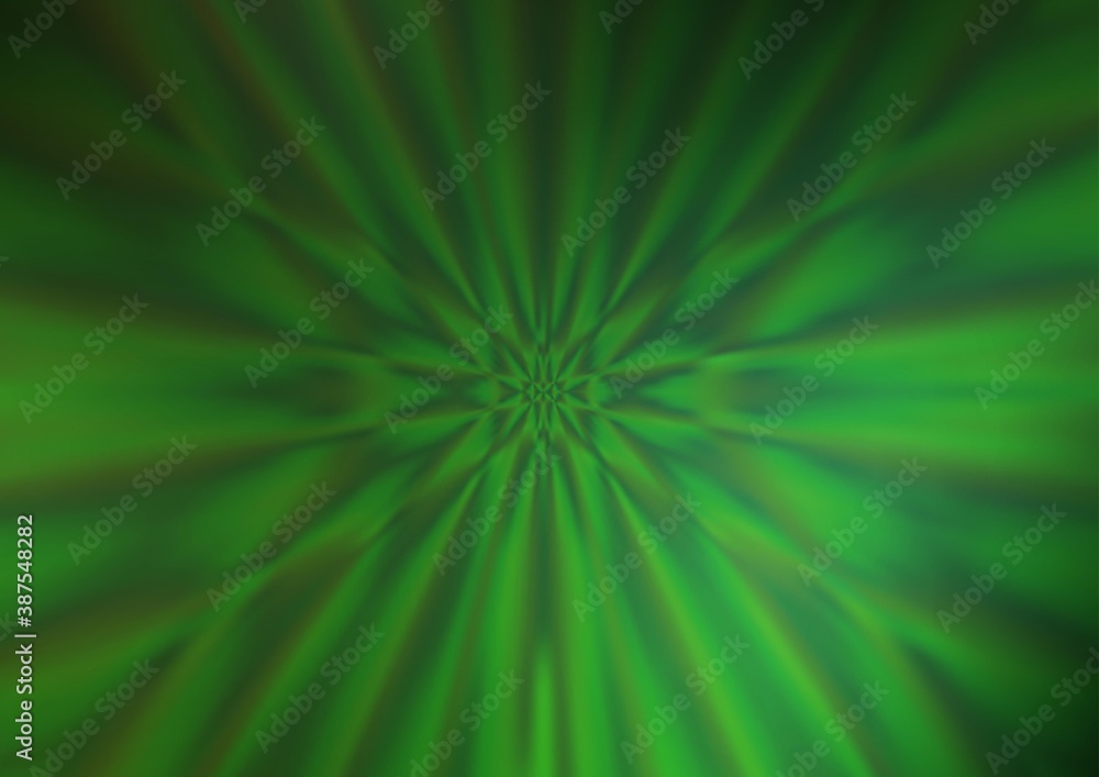 Light Green vector modern bokeh pattern. Light Green vector modern bokeh pattern.