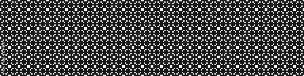 Fototapeta premium Abstract Cross Pattern Dots Logo generative computational art illustration