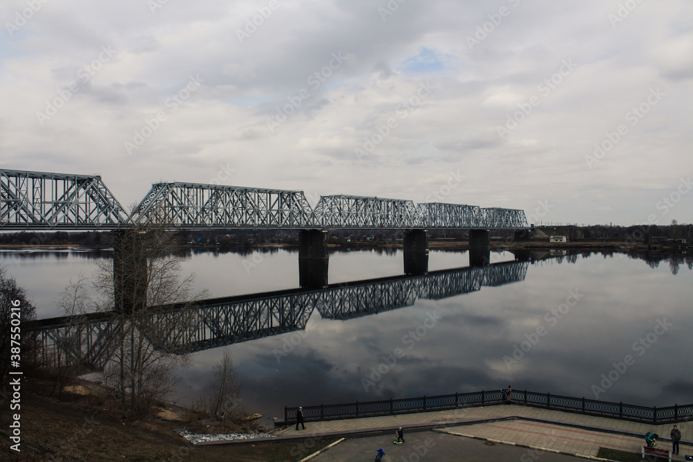 bridge over lake