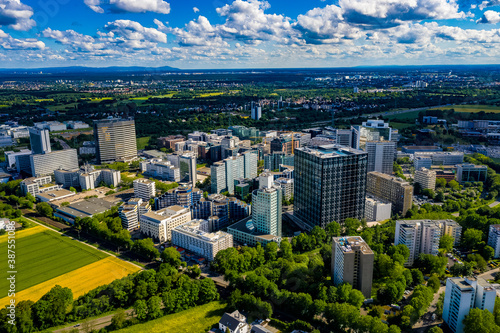 Frankfurt aus der Luft | Luftbilder von Frankfurt am Main © Roman