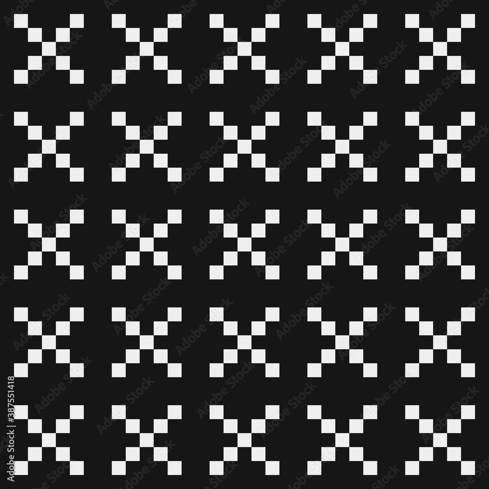 Abstract Cross Pattern Dots Logo generative computational art illustration Abstract Cross Pattern Dots Logo generative computational art illustration