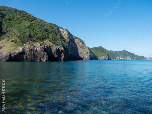 青海島の入り江