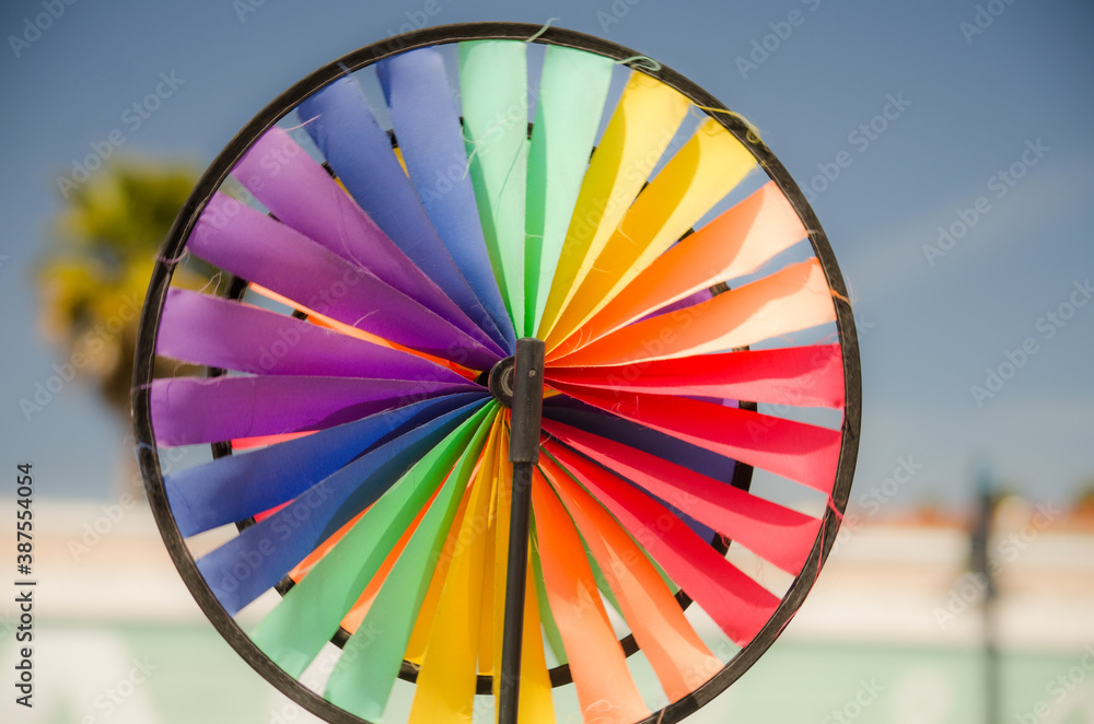 wheel of the rainbow Stock Photo Adobe Stock