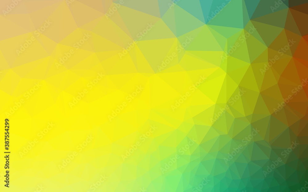 Dark Blue, Yellow vector triangle mosaic texture. Dark Blue, Yellow vector triangle mosaic texture.