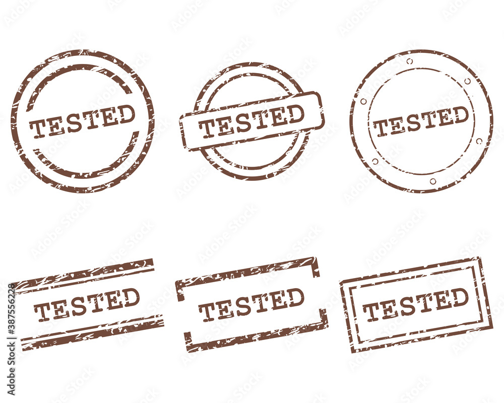 Fototapeta premium Tested Stempel