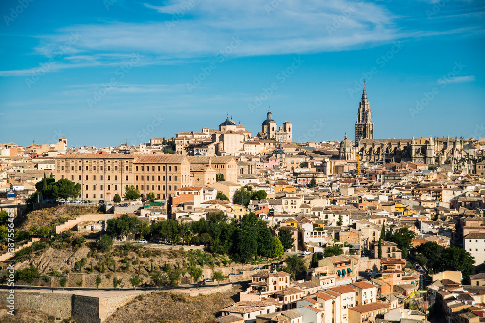 Stadtansicht Toledo Kastilien La Mancha Spanien 