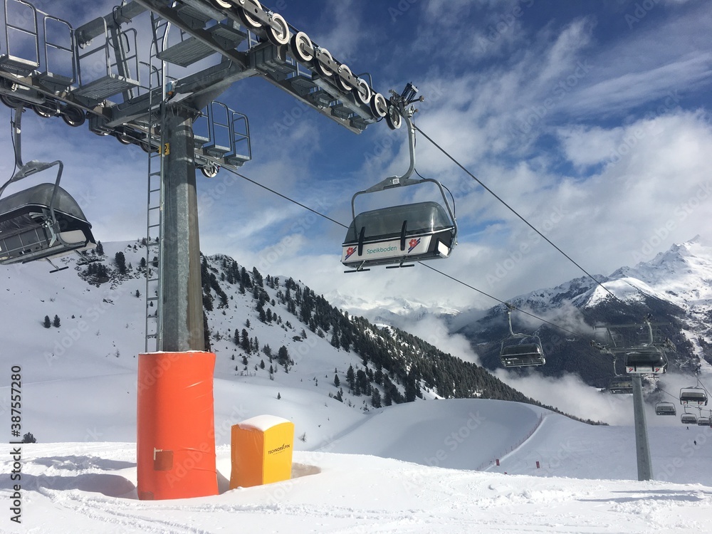 Skilift in Österreich