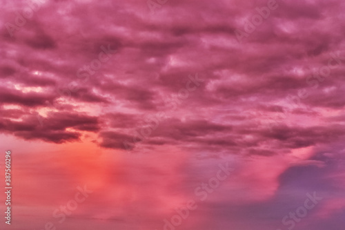 Sunset. Evening, calm. © photofox
