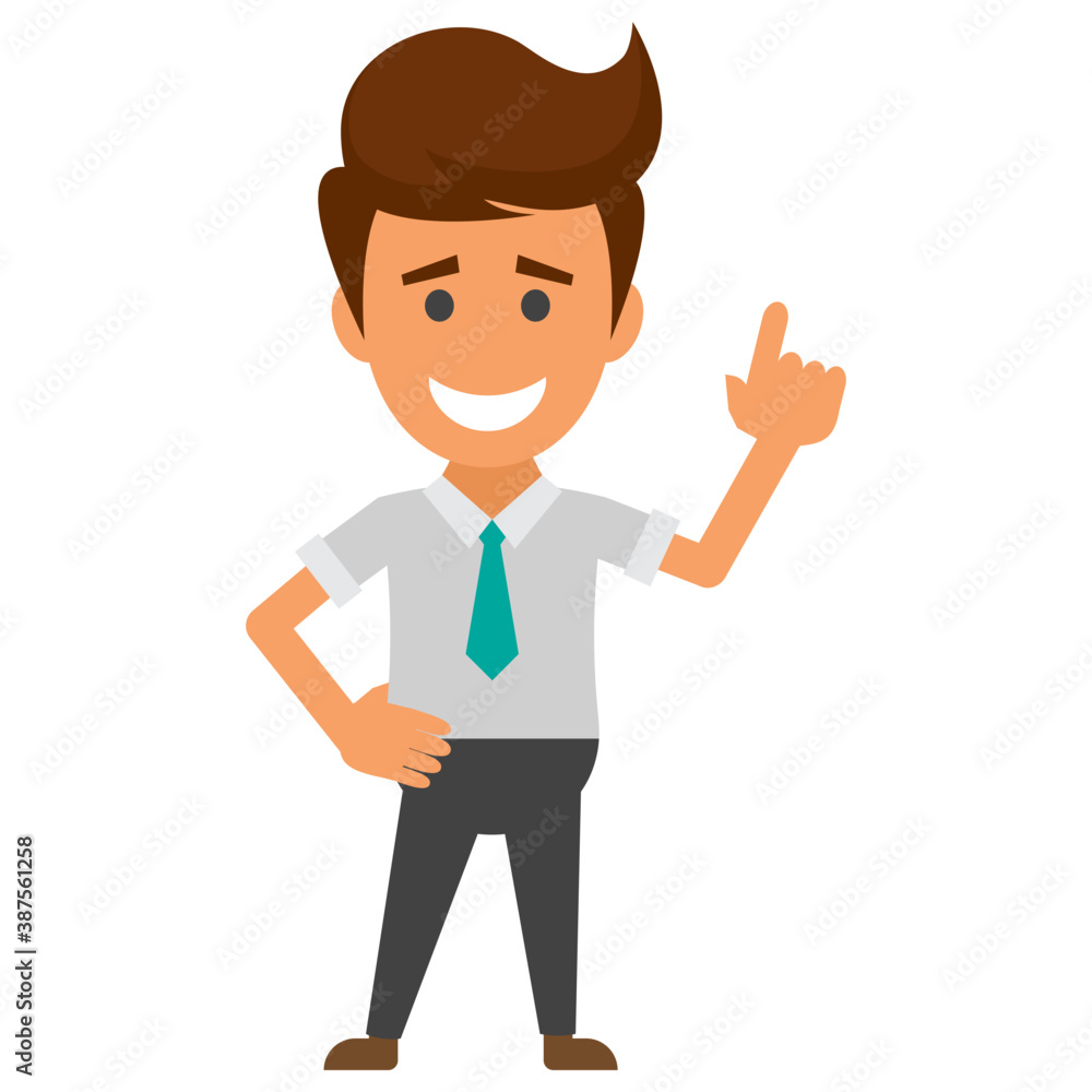 Joyful happy businessman expressing his emotions
Joyful happy businessman expressing his emotions