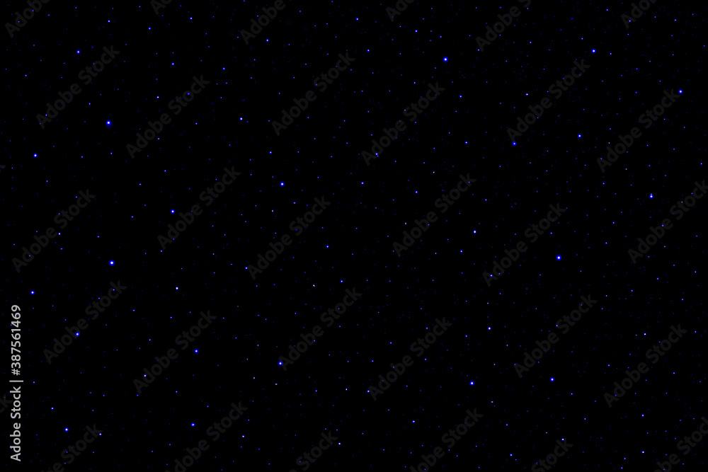 Fototapeta premium Starry night sky galaxy space background. 