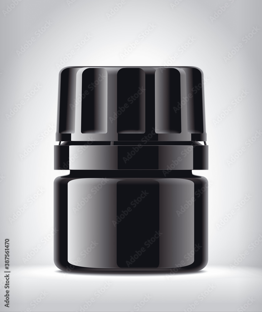 Medical Bottle on background. Gloss surface version. Medical Bottle on background. Gloss surface version.